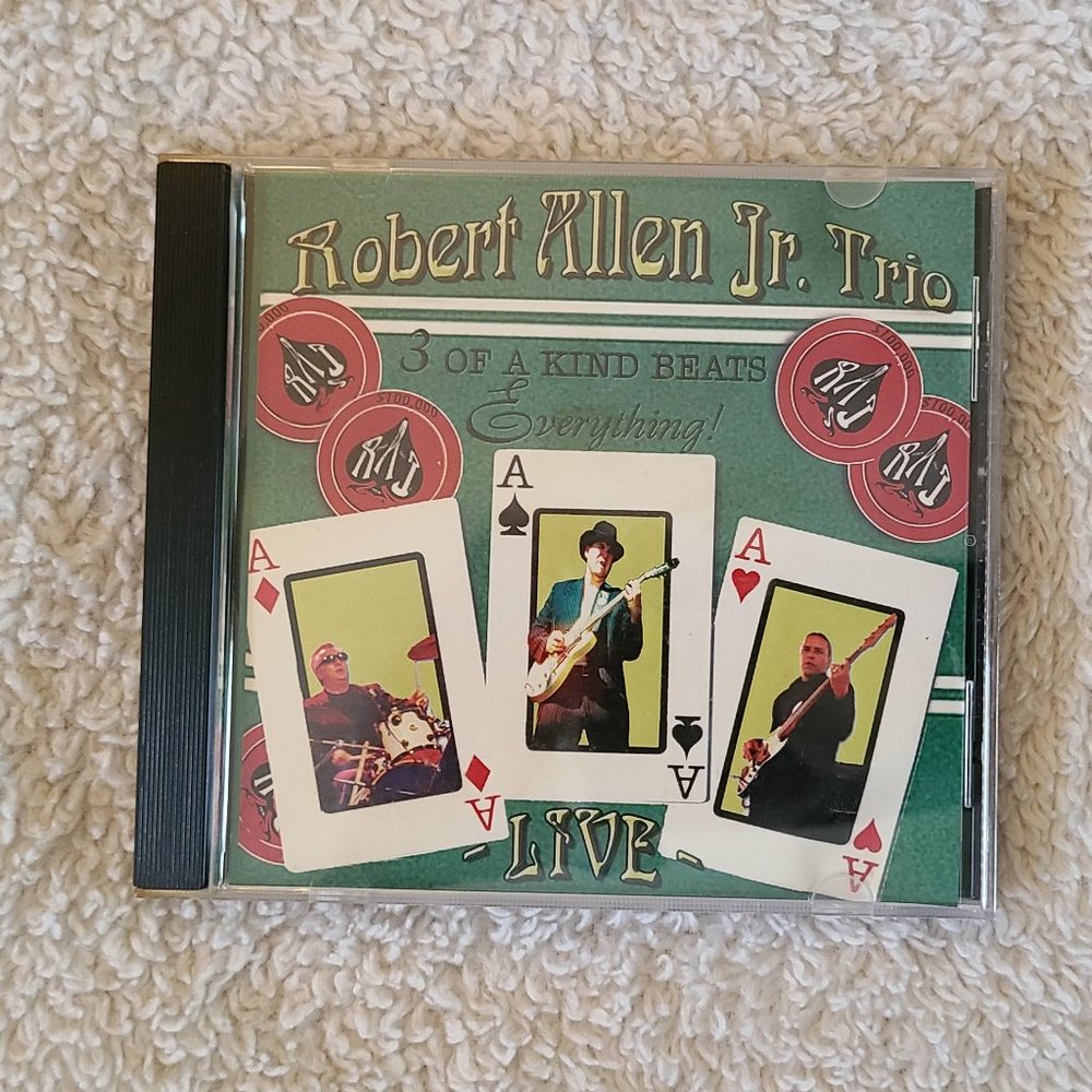 4/$15 Robert Allen Jr. Trio "3 Of A Kind Beats Everything" CD